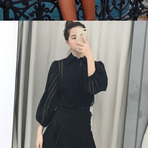 Translucent blouse - Picture 4 of 4